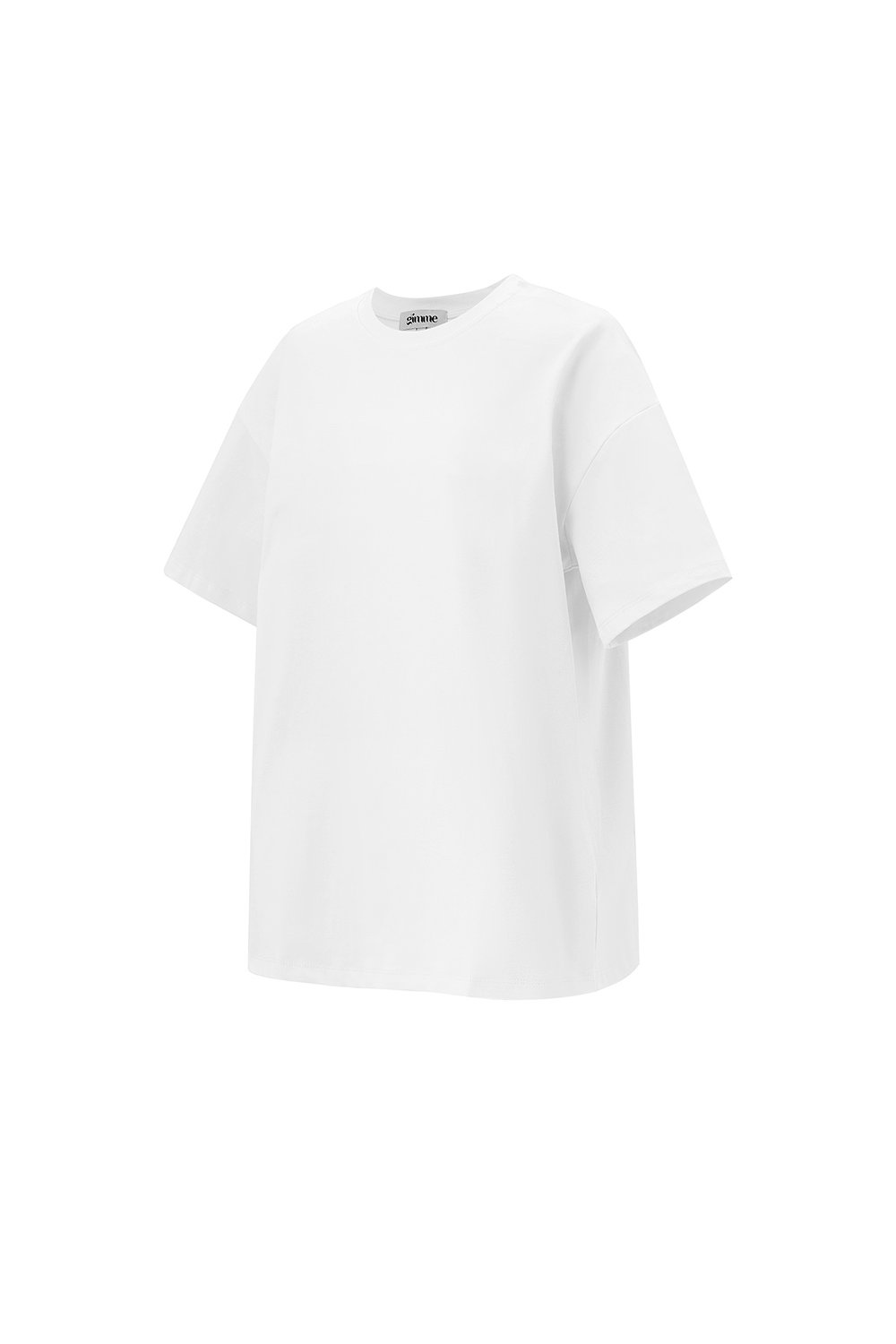 Cotton Knitted Women's T-shirt Casual Solid Color Picture2