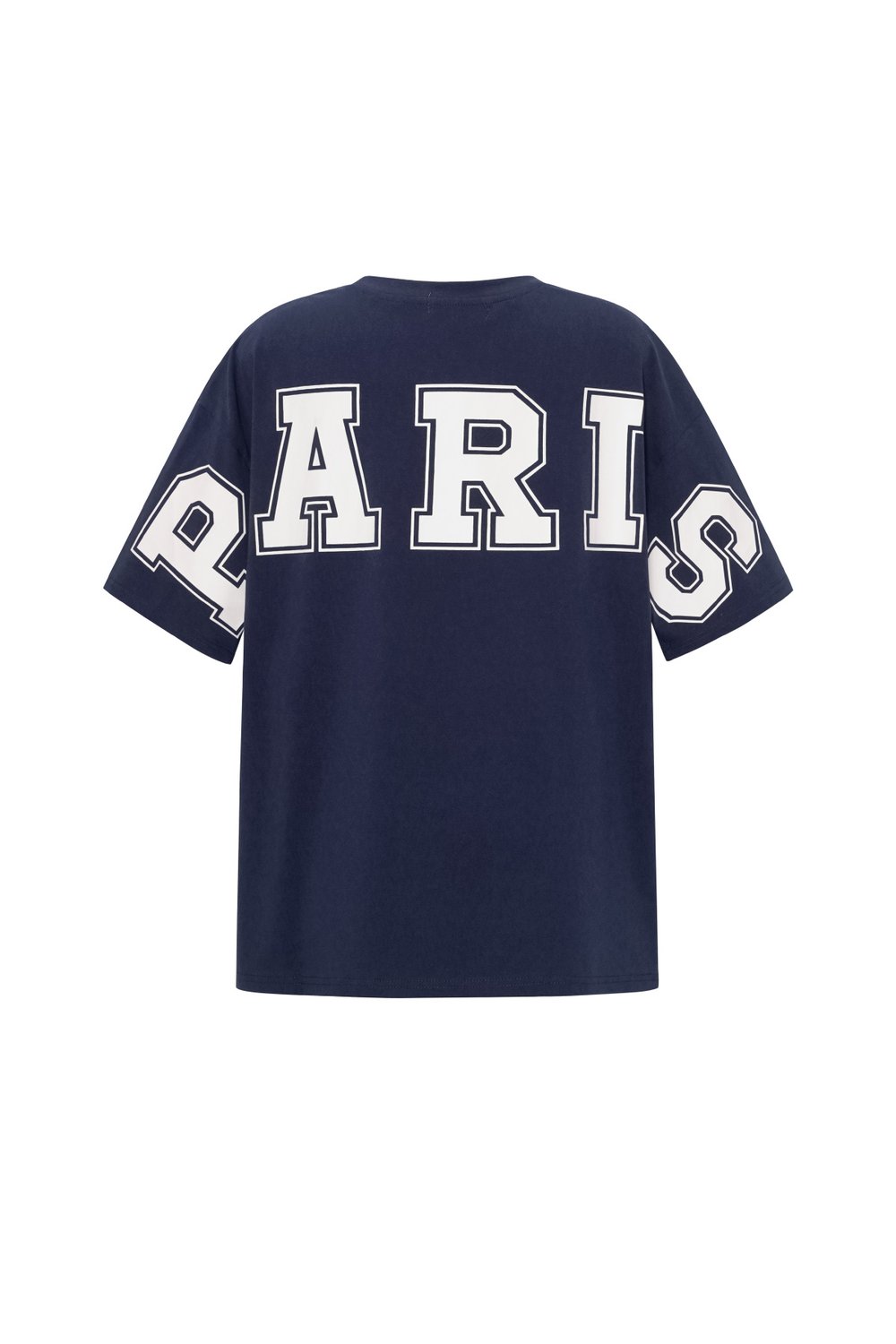 Cotton Women's T-shirt Casual Letters Picture3