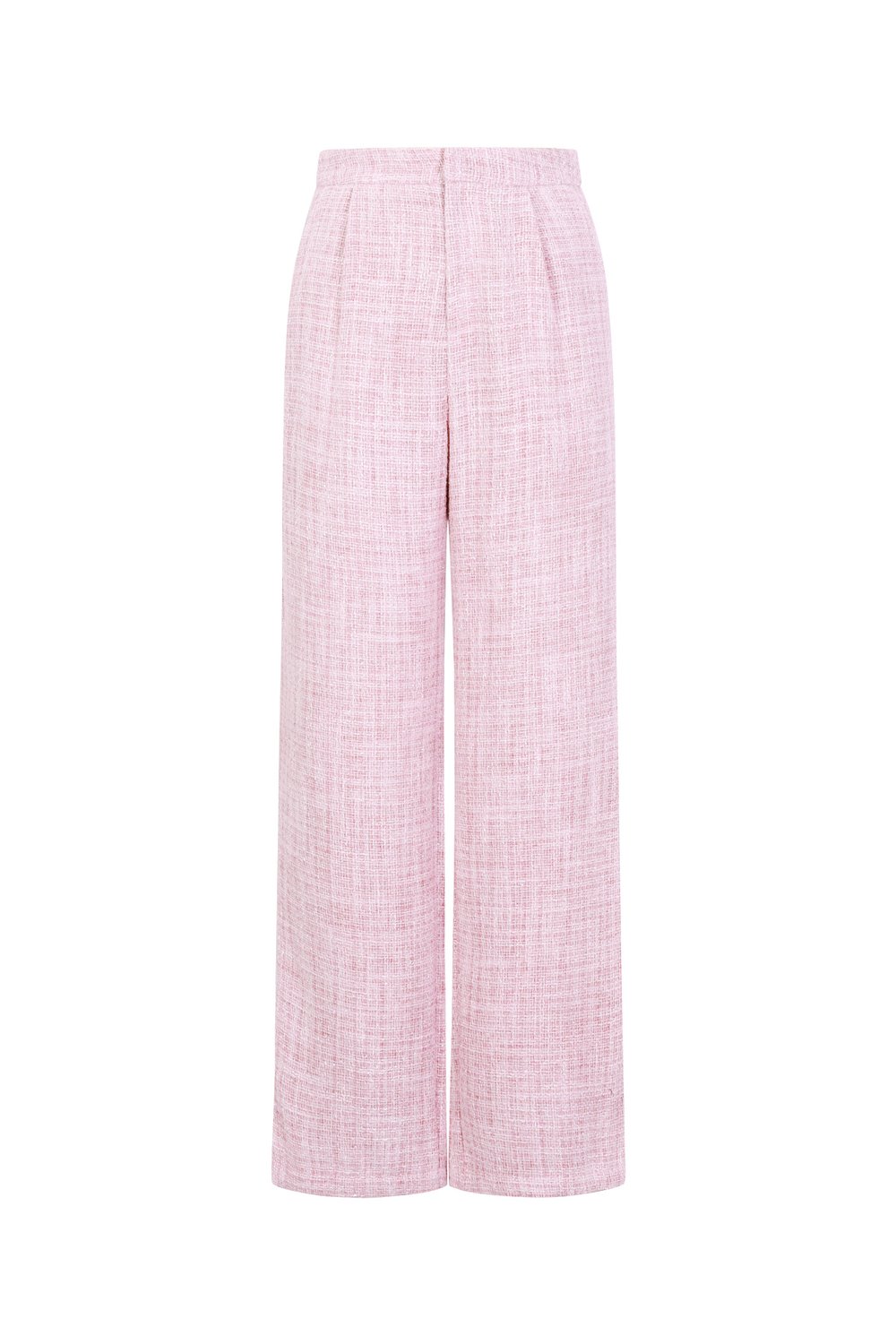 Tessuto Fibra di Poliestere Pantaloni Dritti Donna Eleganti a quadri Autunno/Inverno h5Immagine11