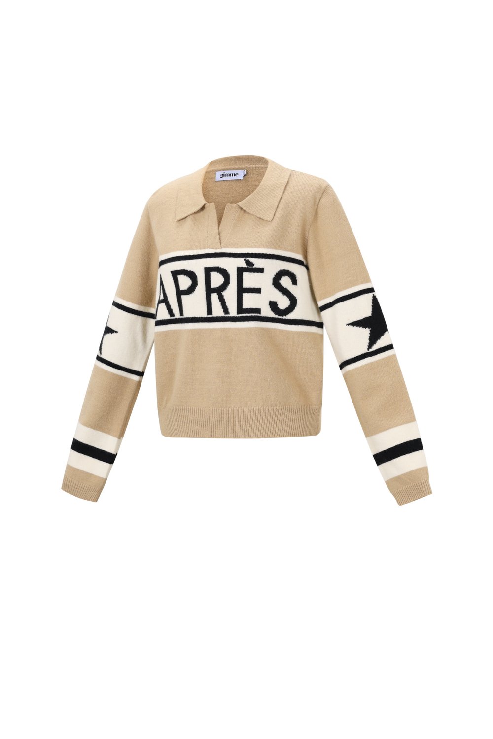 Knitted Polyester Fiber Women's Knit Sweaters Casual Letters h5Picture2