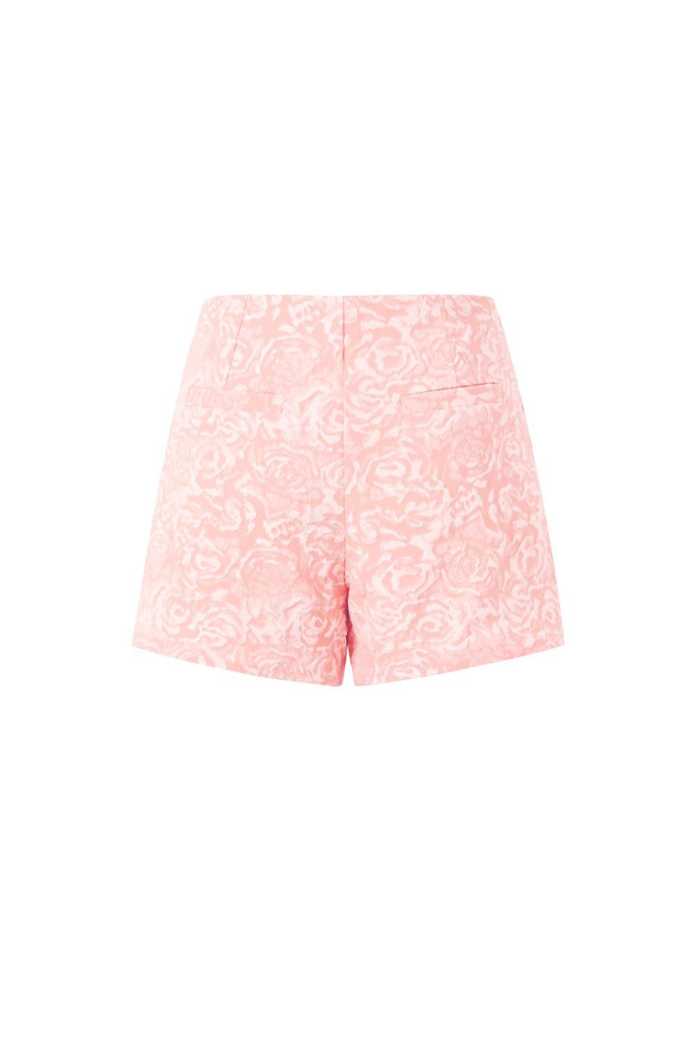 Shorts Femme en Fibre de Polyester Tissée Imprimé Floral Élégant h5Image3