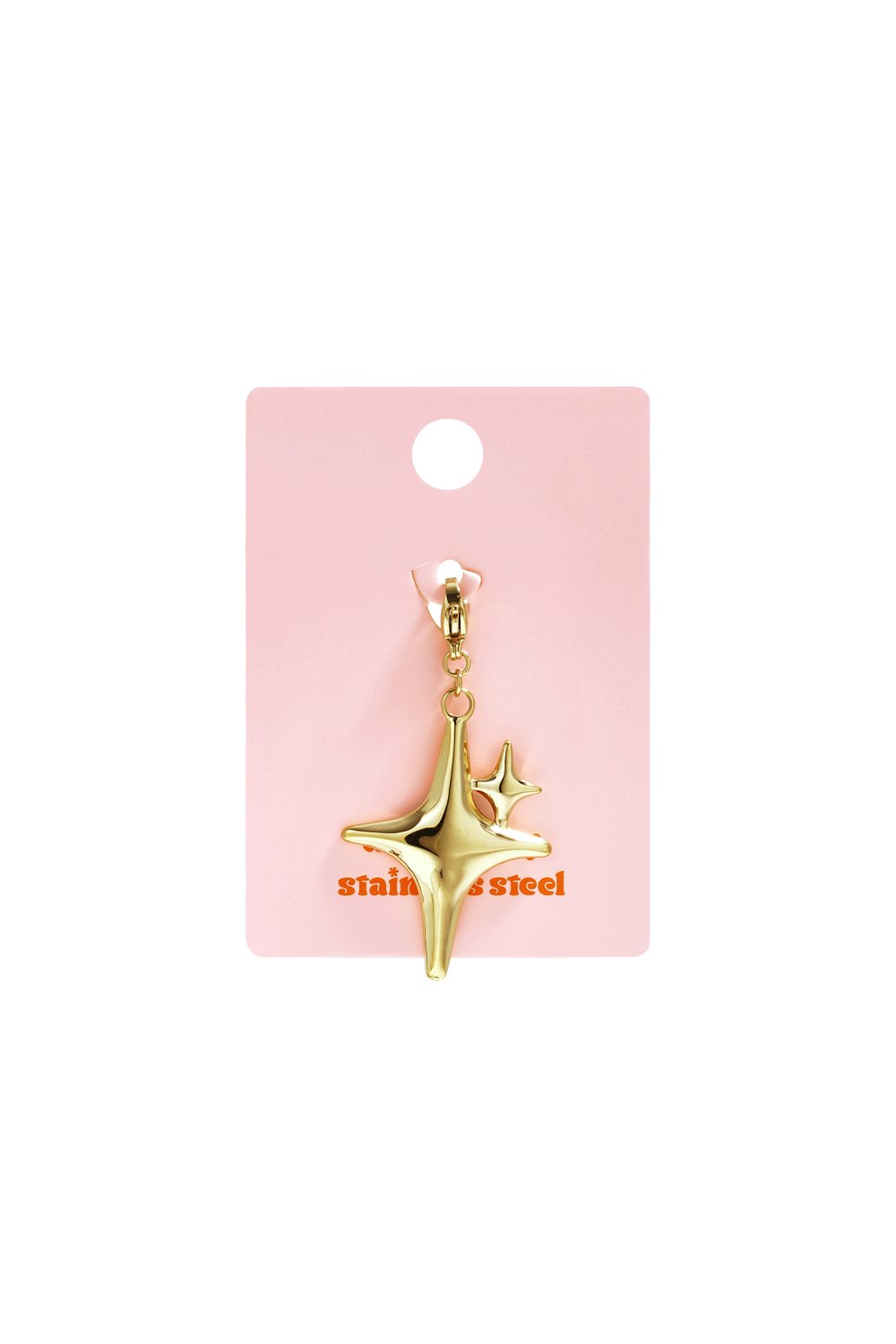 Stainless Steel Jewelry Charms Star Casual Christmas Simple Series Women's jewelry h5Picture3