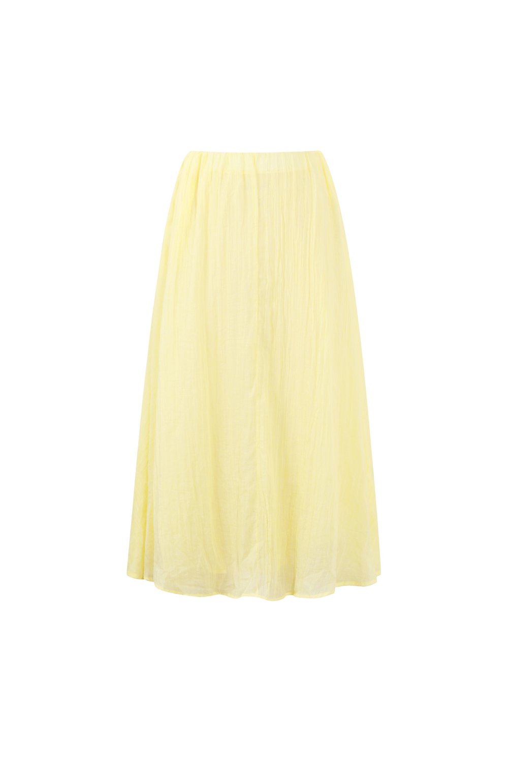 Woven Polyester Fiber Women's Maxi Skirt Casual Solid Color