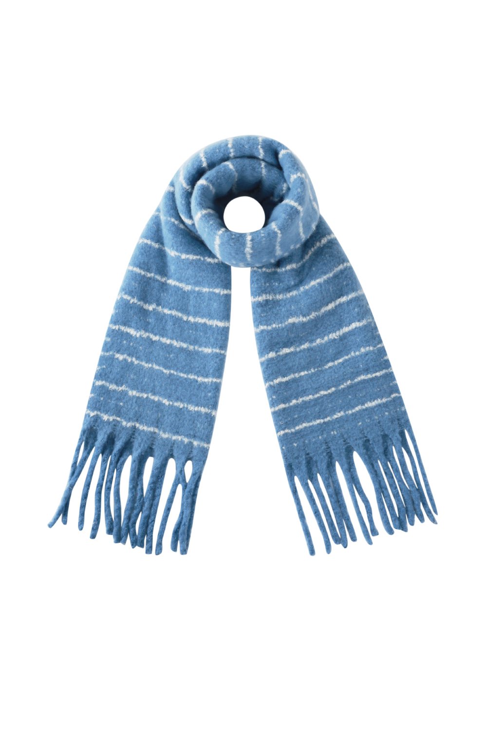 Winter scarves Strip Casual Polyester Daily Picture2