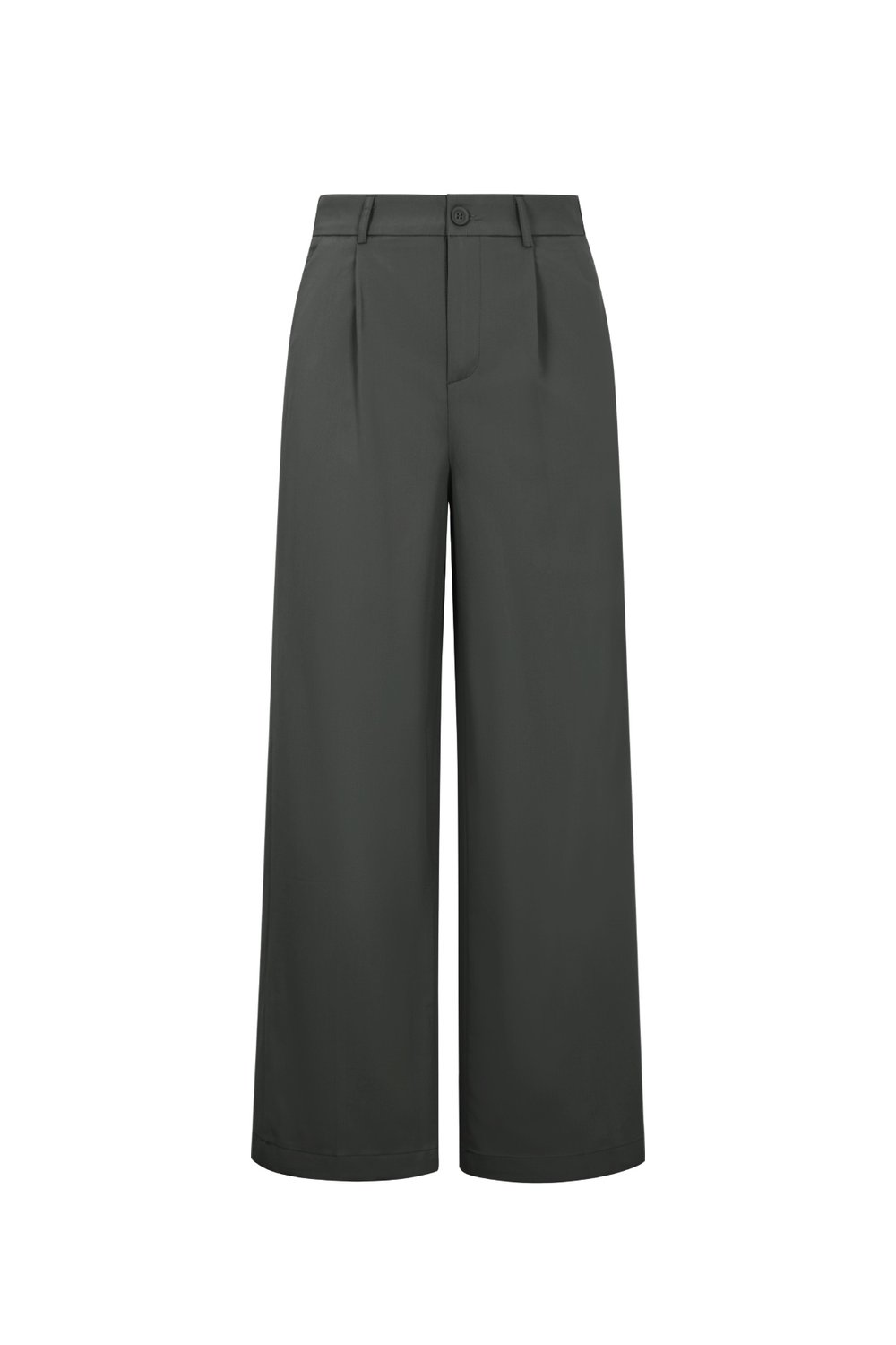 Tejido Poliéster Fibra Mujer Pantalón Recto Casual Otoño/Invierno