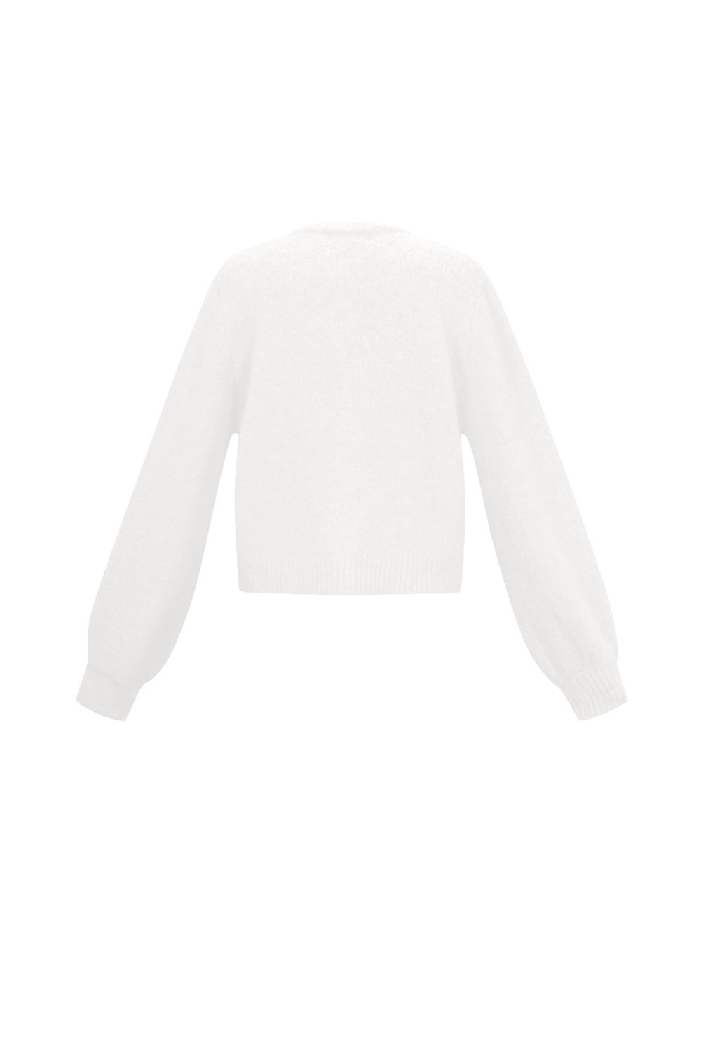 Gestrickte Polyesterfaser Damen-Cardigan Casual Einfarbig Herbst/Winter Bild3