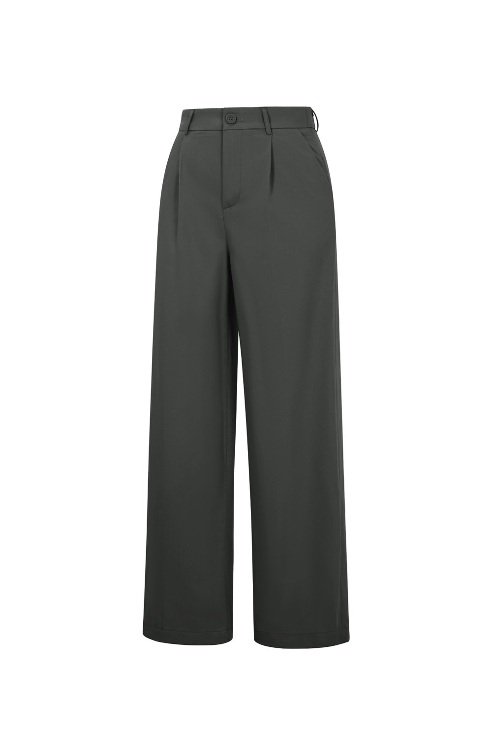 Tejido Poliéster Fibra Mujer Pantalón Recto Casual Otoño/Invierno h5Imagen2