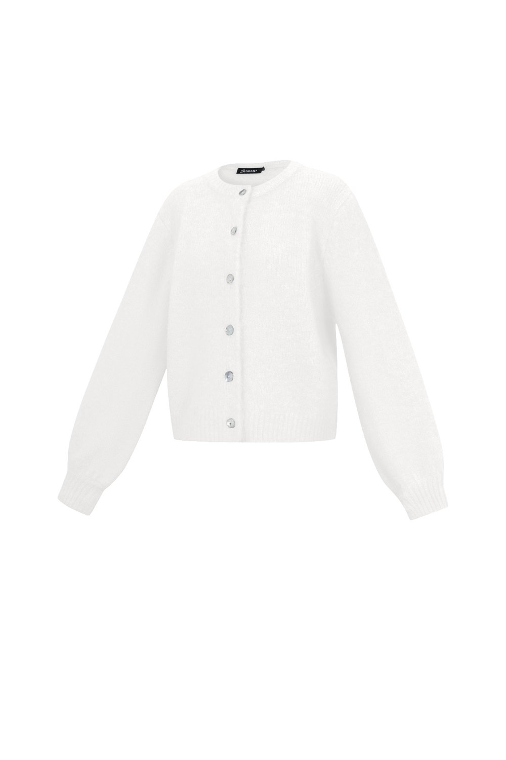 Gestrickte Polyesterfaser Damen-Cardigan Casual Einfarbig Herbst/Winter Bild2