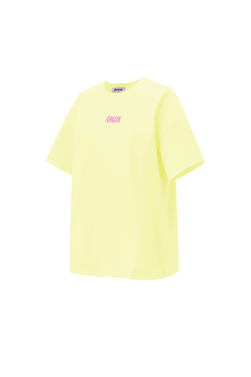 Baumwolle Gestrickte Damen T-Shirt Casual Letters h5Bild2