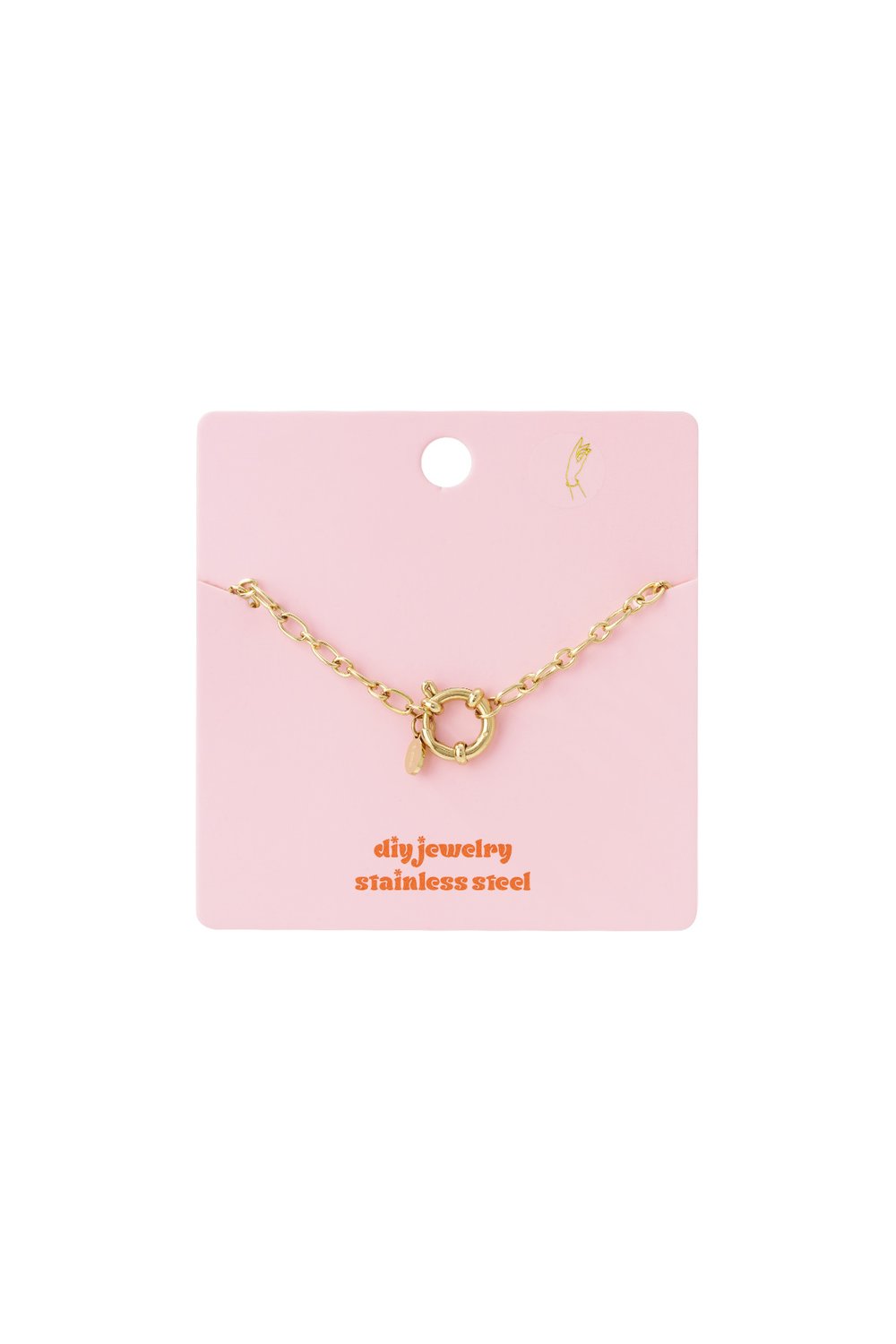 Stainless Steel Chain Bracelets Chain DIY Daily Simple Series Women's jewelry Picture4