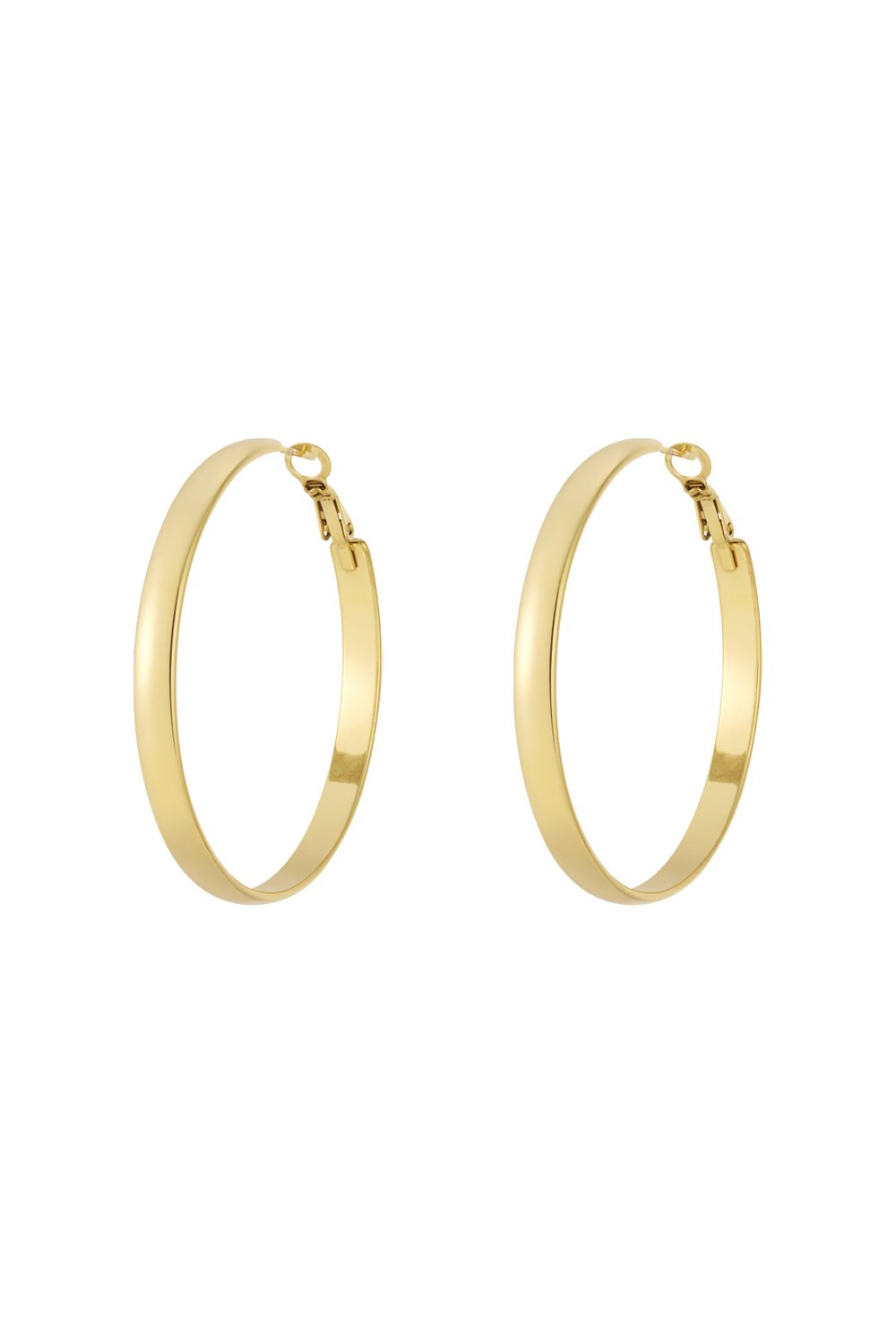 Basic Hoop earrings thick M 