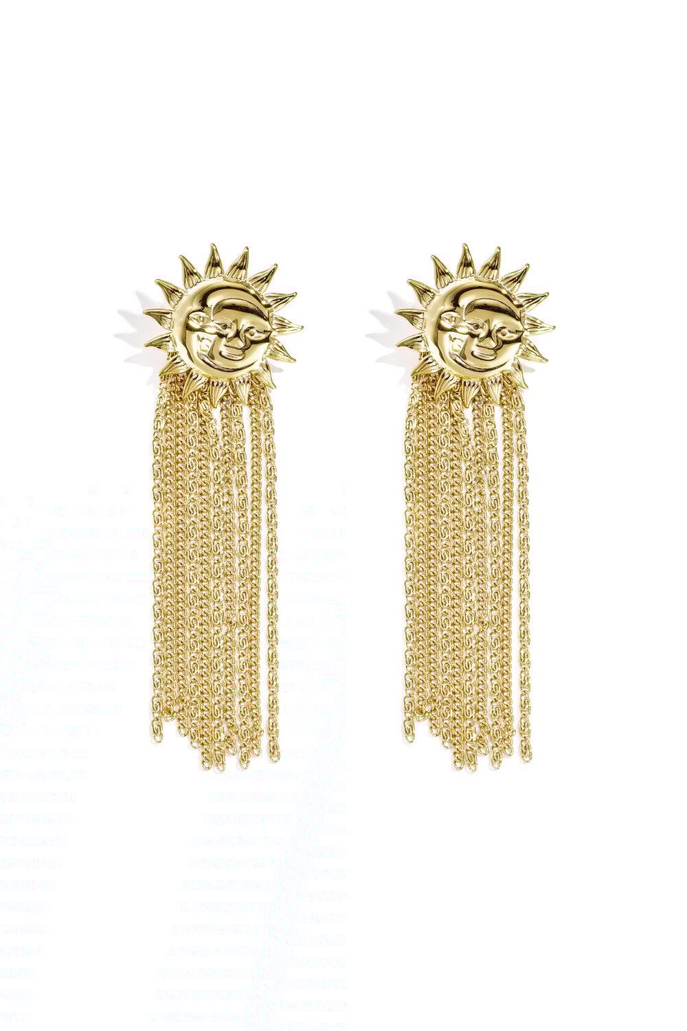 Stainless Steel Dangle Earrings sun Casual Daily Simple Series Women's jewelry