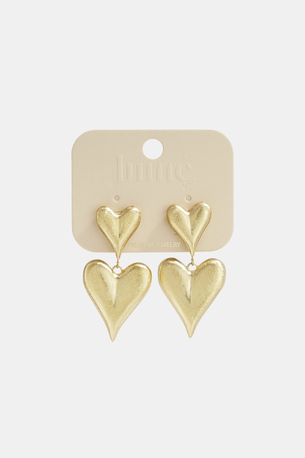 Oorbellen met hartjes, casual, dagelijks, eenvoudig, serie, damessieraden Afbeelding3