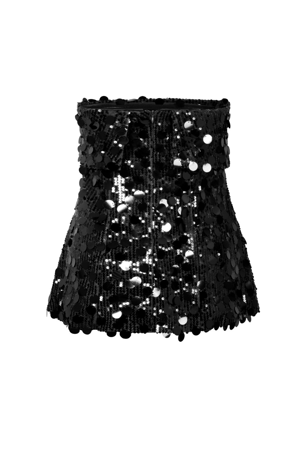 Woven Polyester Fiber Women's Sleeveless Top Sequins Elegant Picture3