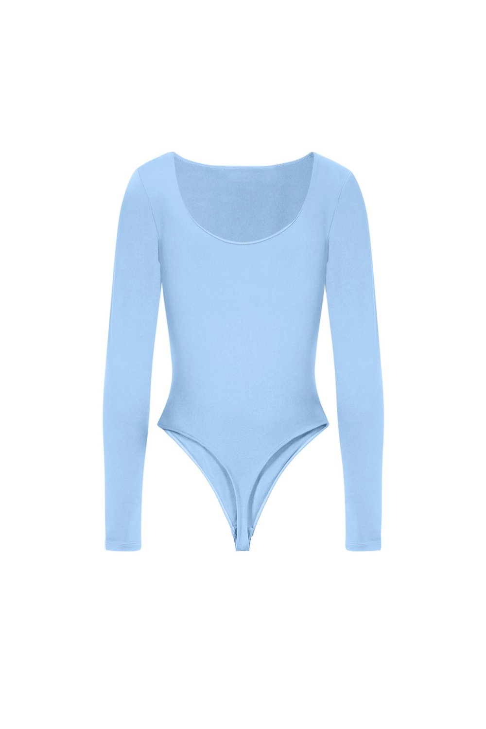 Body Modellante in Nylon Intrecciato Base Colore Puro h5Immagine2