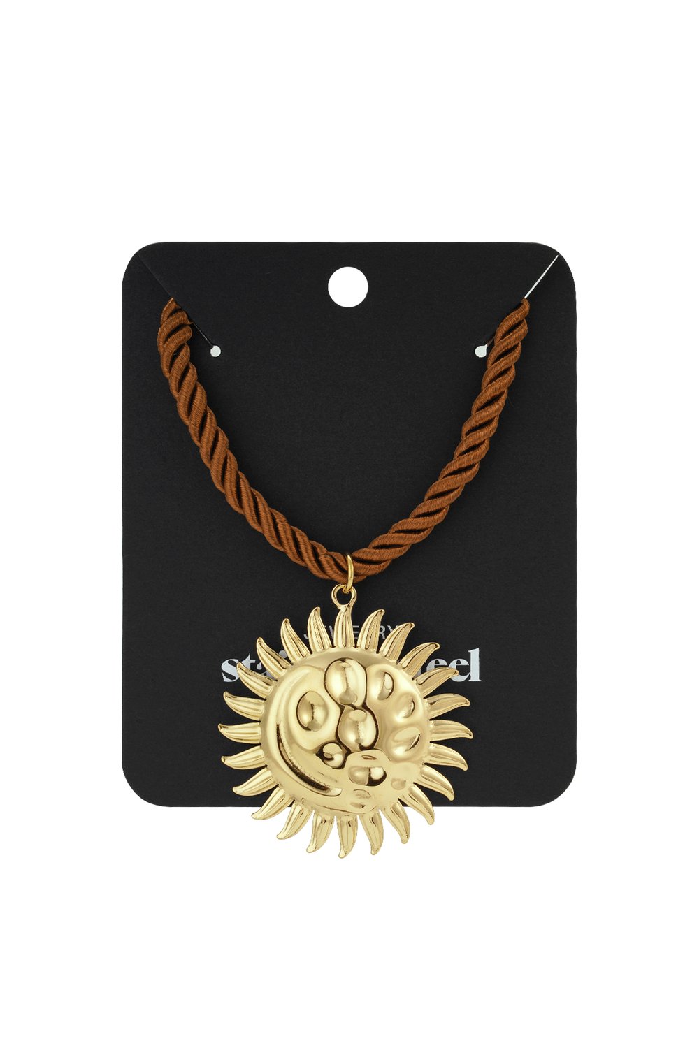 Polyester Pendant necklaces sun Casual Daily Simple Series Women's jewelry h5Picture5