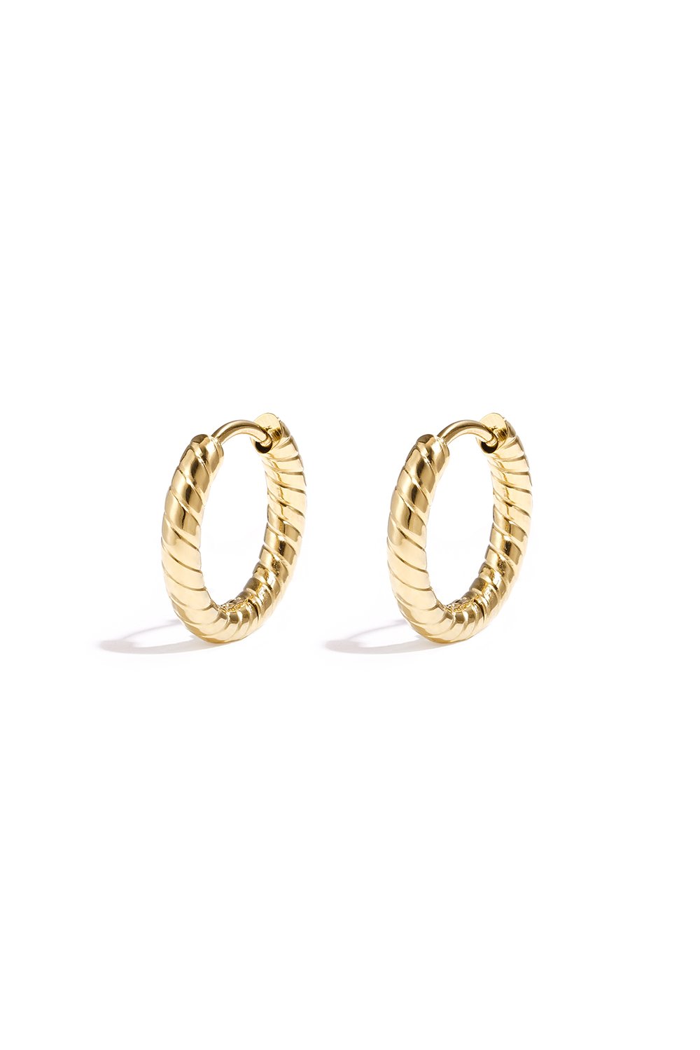 refined relief earrings