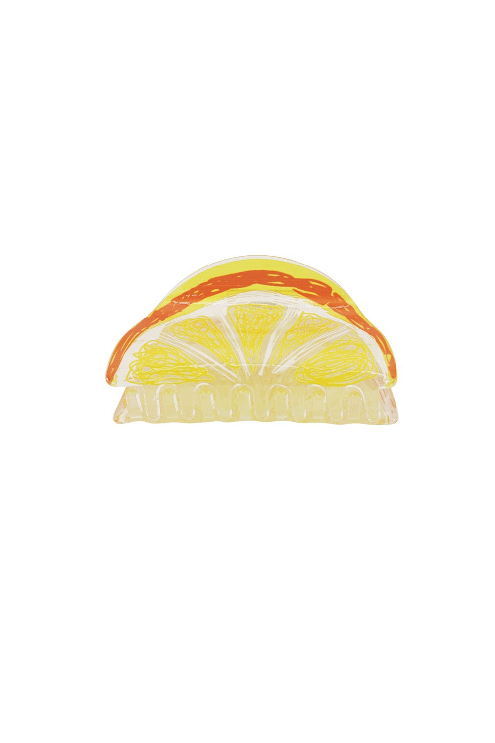 Hair clip Lemon with a touch of orange h5Picture2