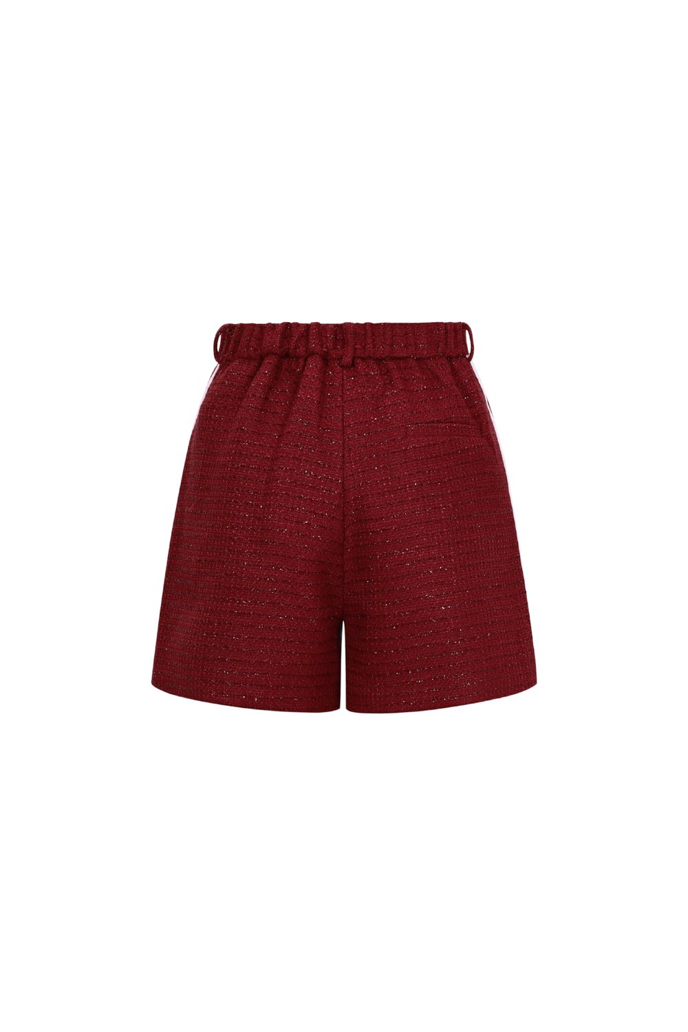 Woven Polyester Fiber Women's Shorts Elegant Plaid Fall/Winter h5Picture3