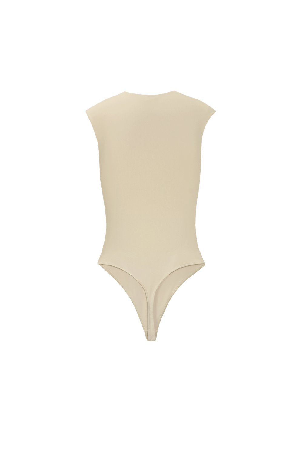 Strick-Nylon-Shapewear-Bodysuit Basis Einfarbig Frühling/Sommer h5Bild2