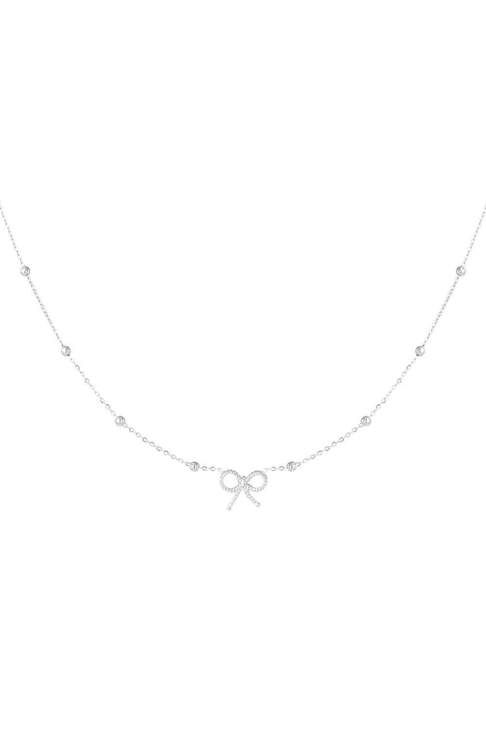 necklace bow basic 