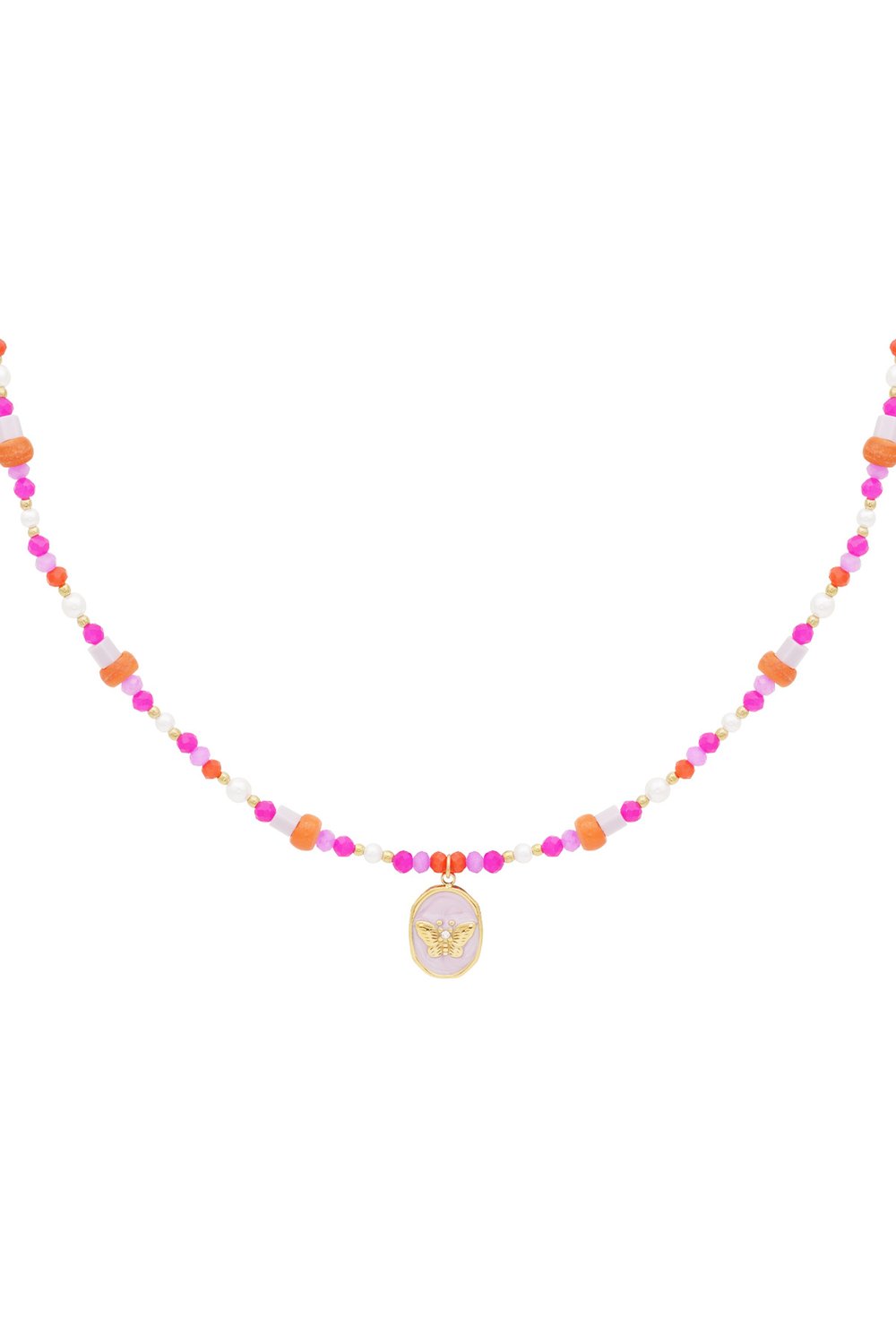 Collier papillons bébé - Multi