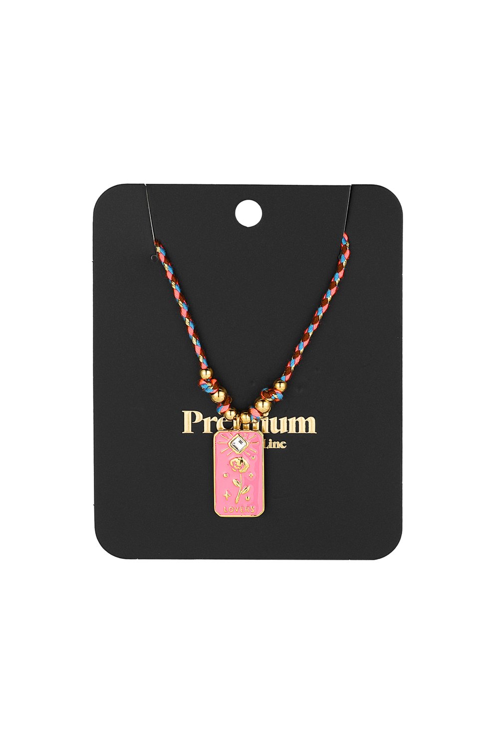 Necklace roses & roll Picture3