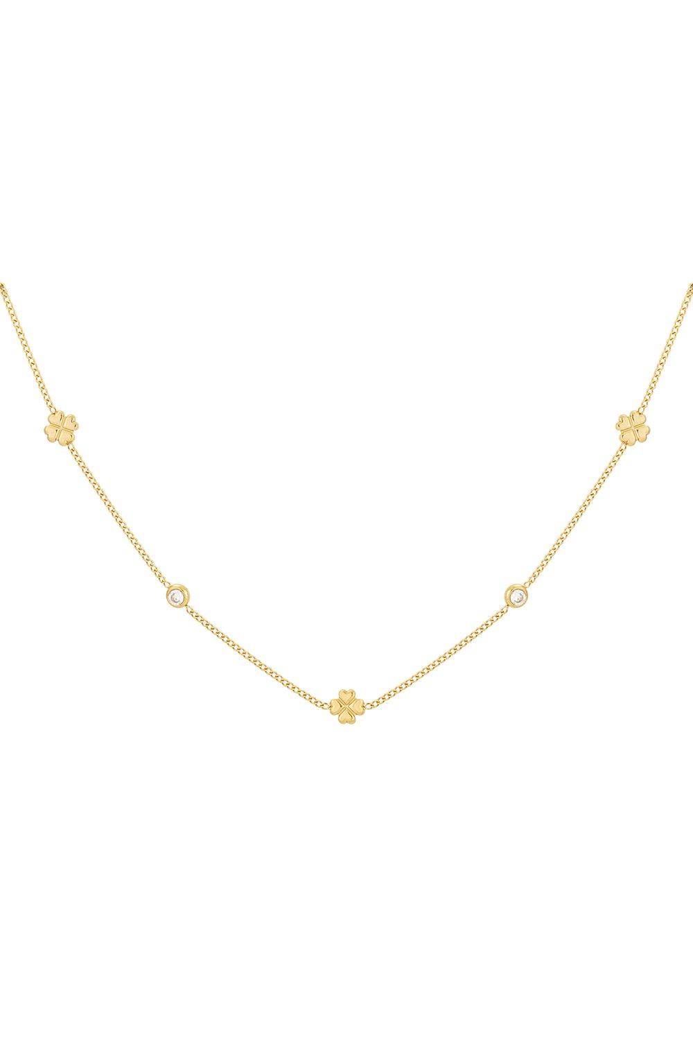 collar de la suerte brillante 