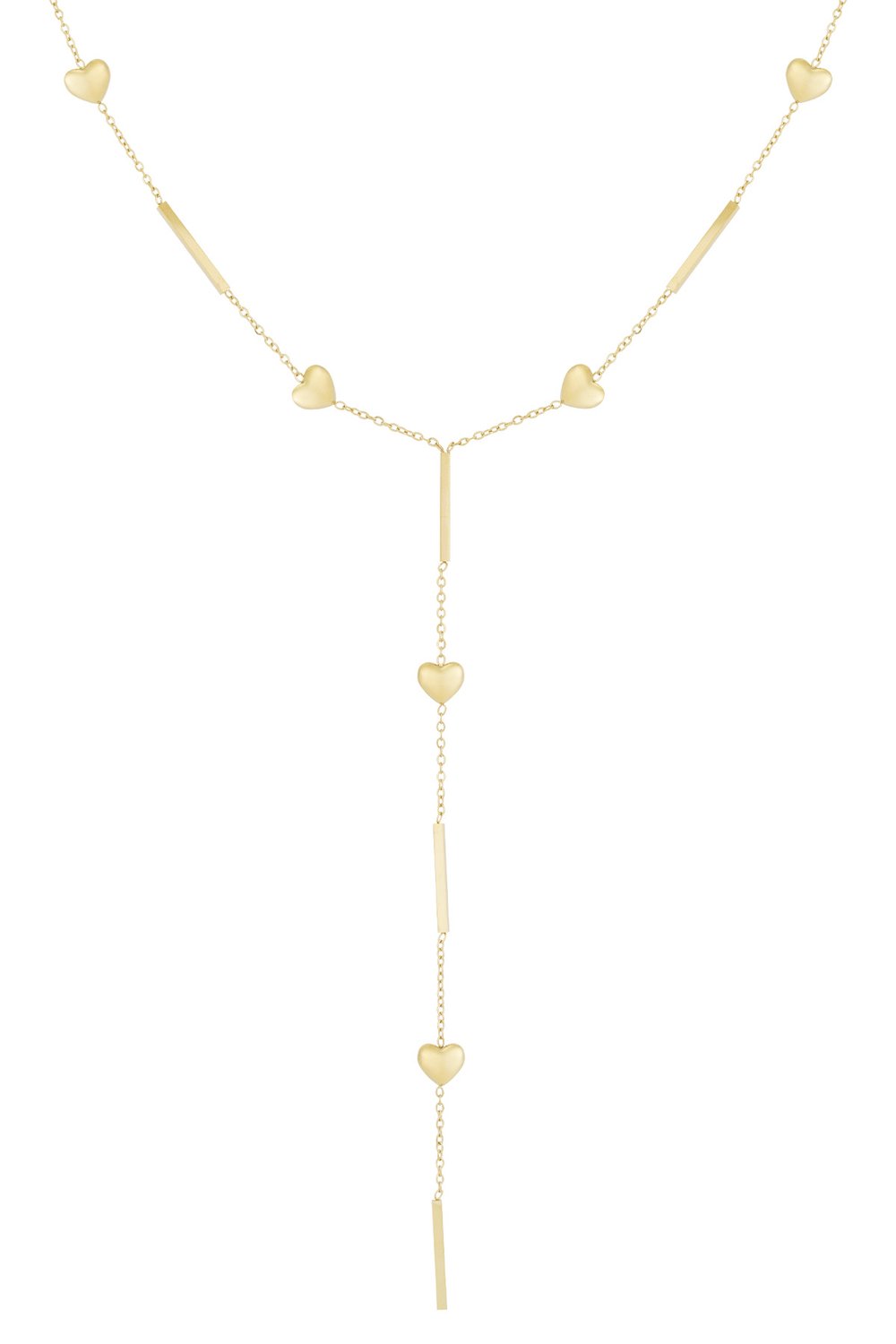 simple heart necklace 