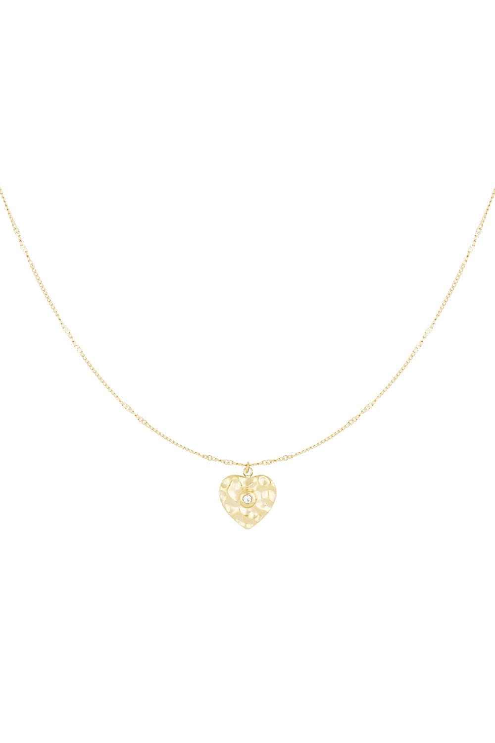 collier coeur véritable 