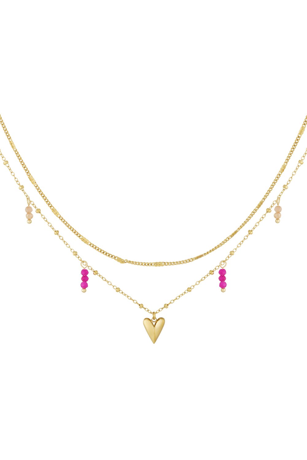 double love necklace 