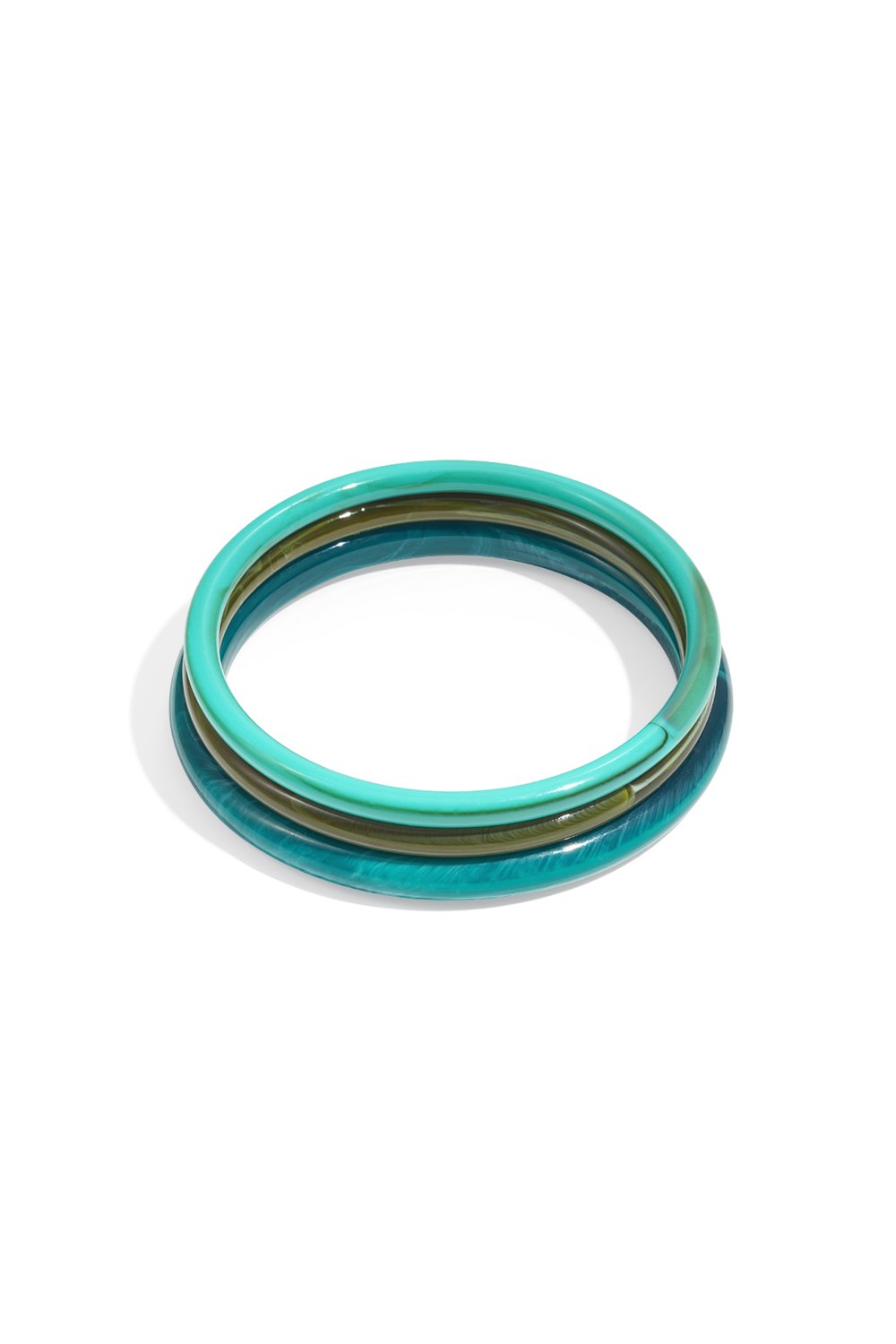 Acryl Armreifen Einfarbig Casual Täglich Einfache Serie frauen schmuck Bild3