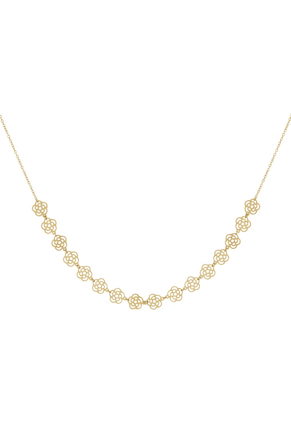 Flower love Necklace 