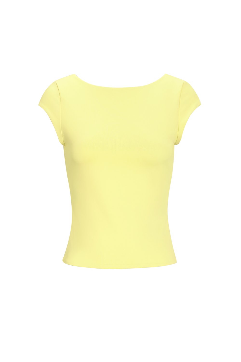 Nylon Gestricktes Damen-T-Shirt Basis Einfarbig Frühling/Sommer