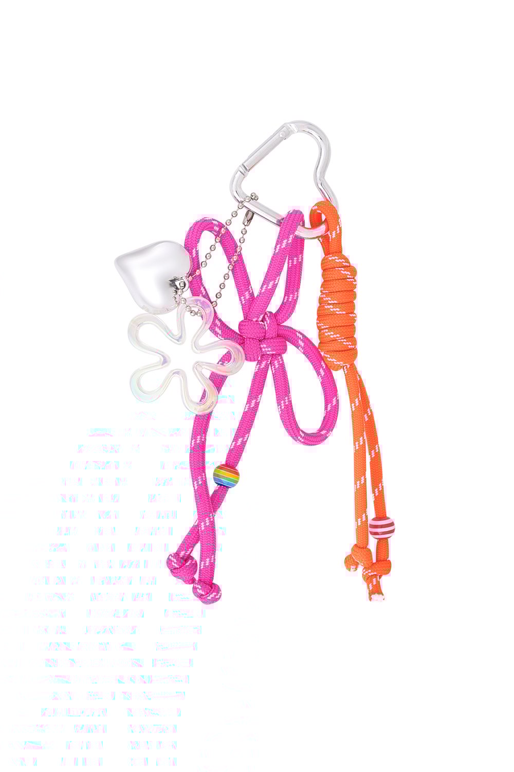 Happy pride pendant - Orange pink 