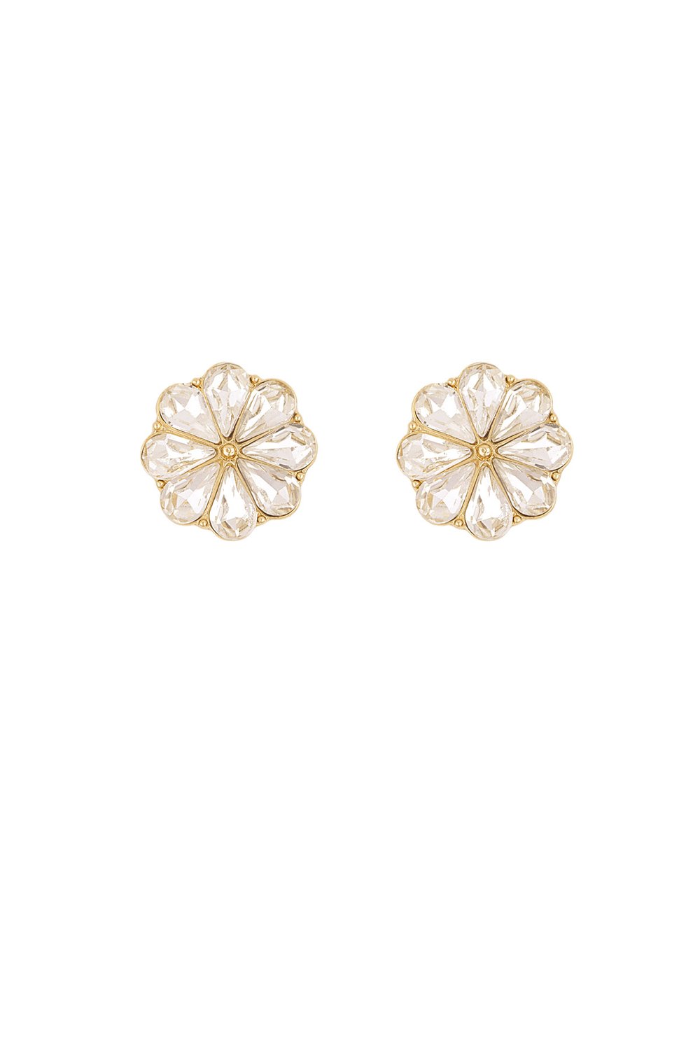 Daisy gleam cufflinks - Transparent 