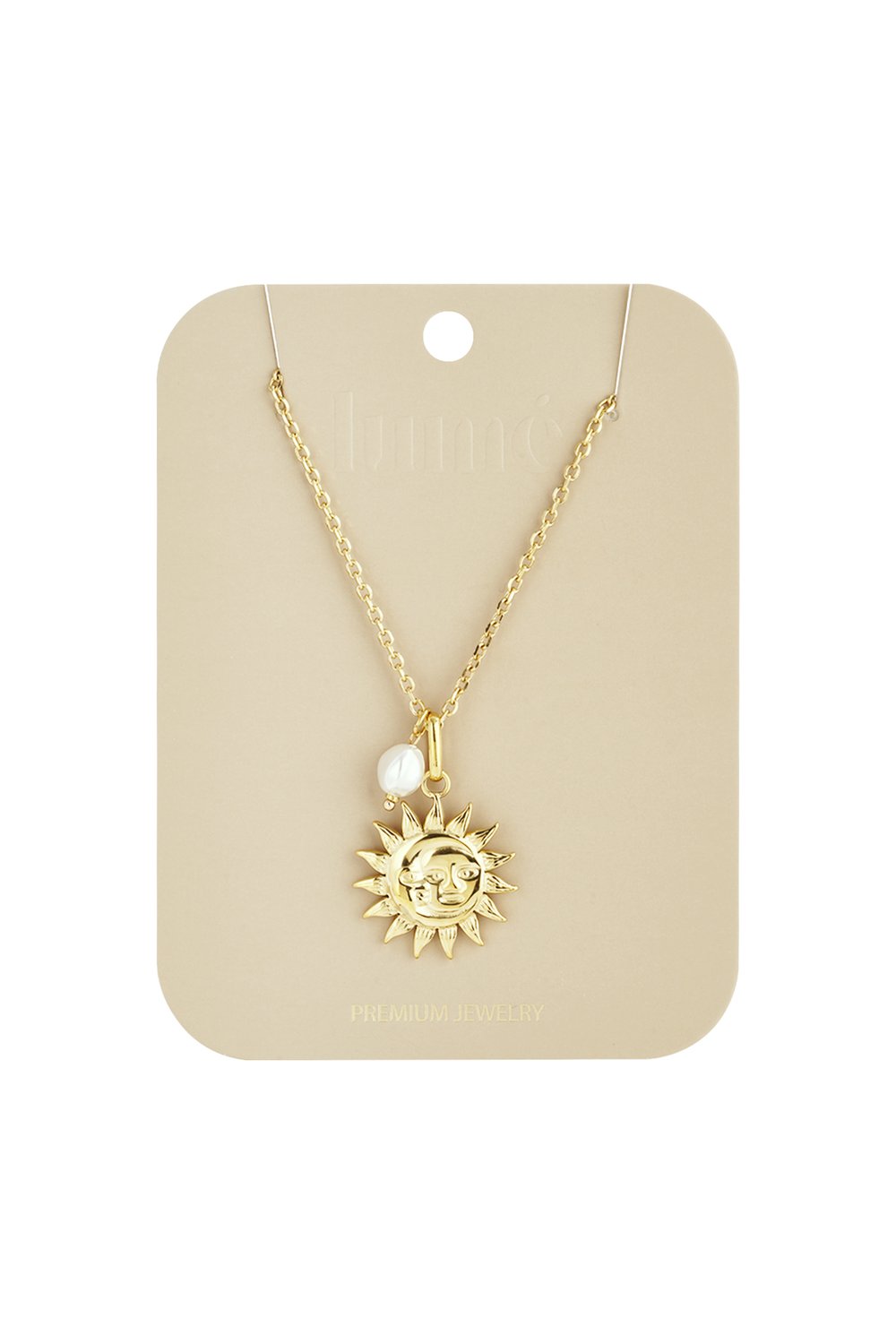 Collane con ciondolo sole Casual Quotidiano Semplice Serie Gioielli da donna h5Immagine5