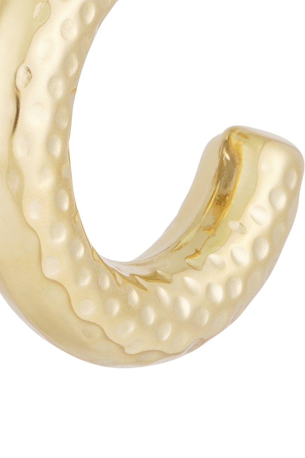 structured hoop earrings Picture4