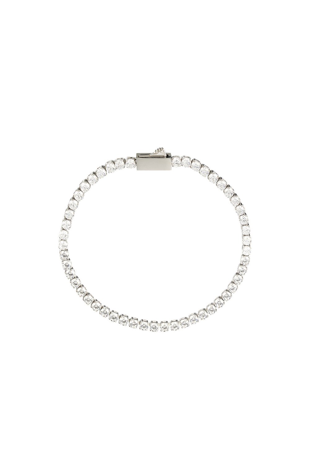 Twinkling diamond bracelet - Silver Color color 
