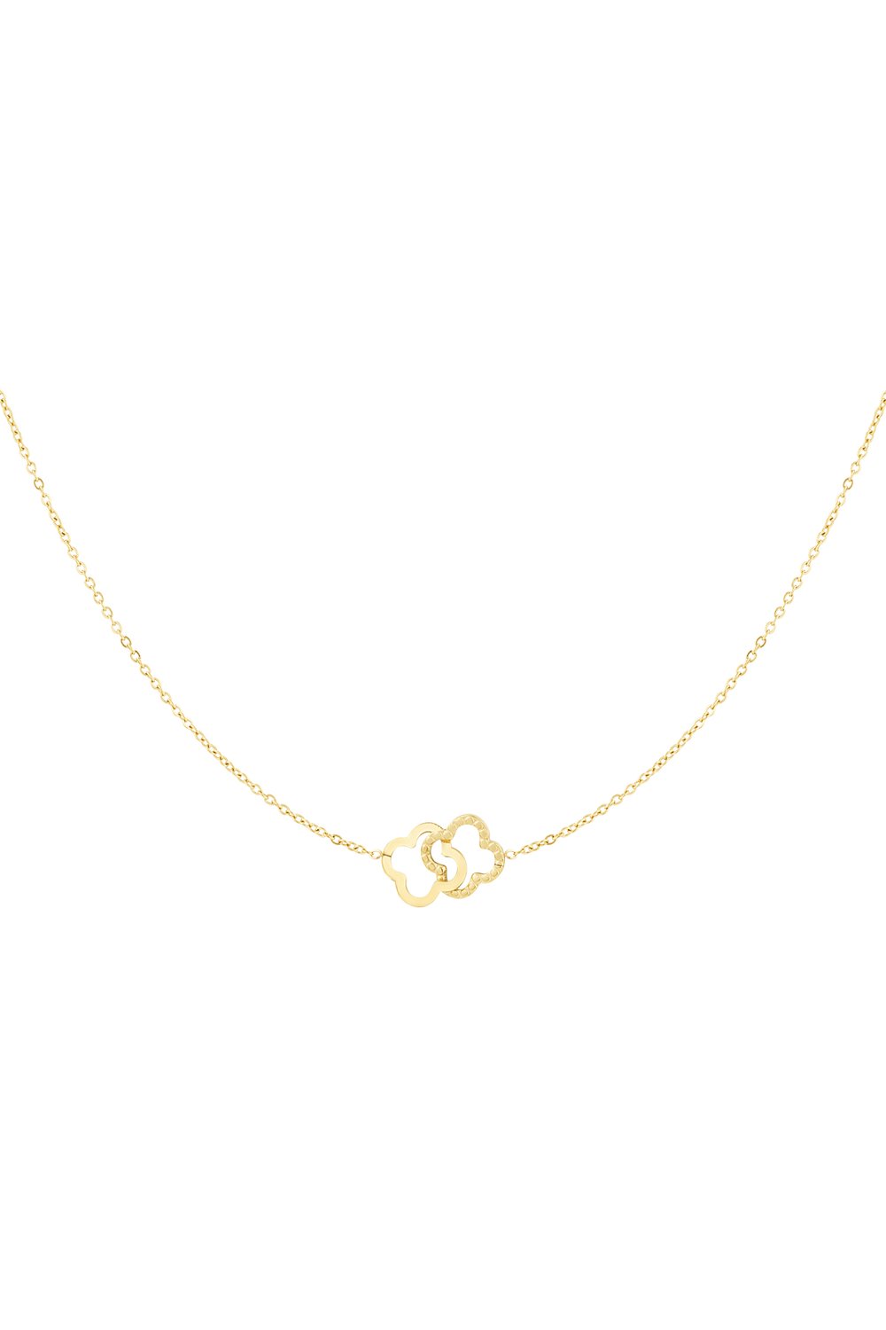 linked luck necklace 