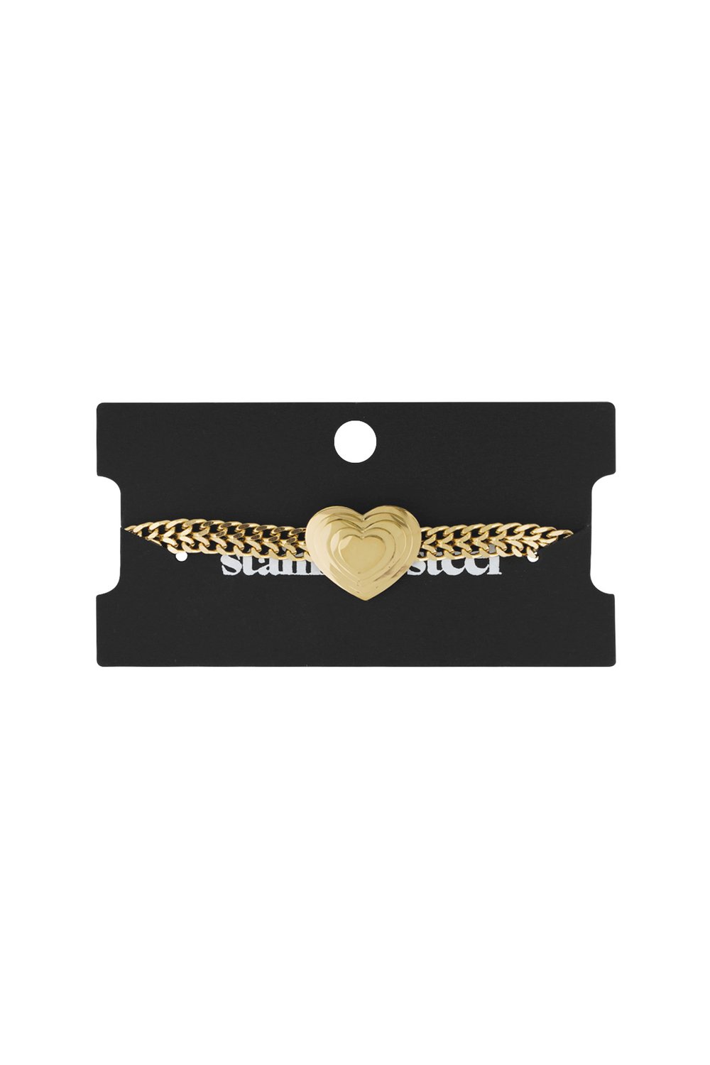 bold heart bracelet Picture3