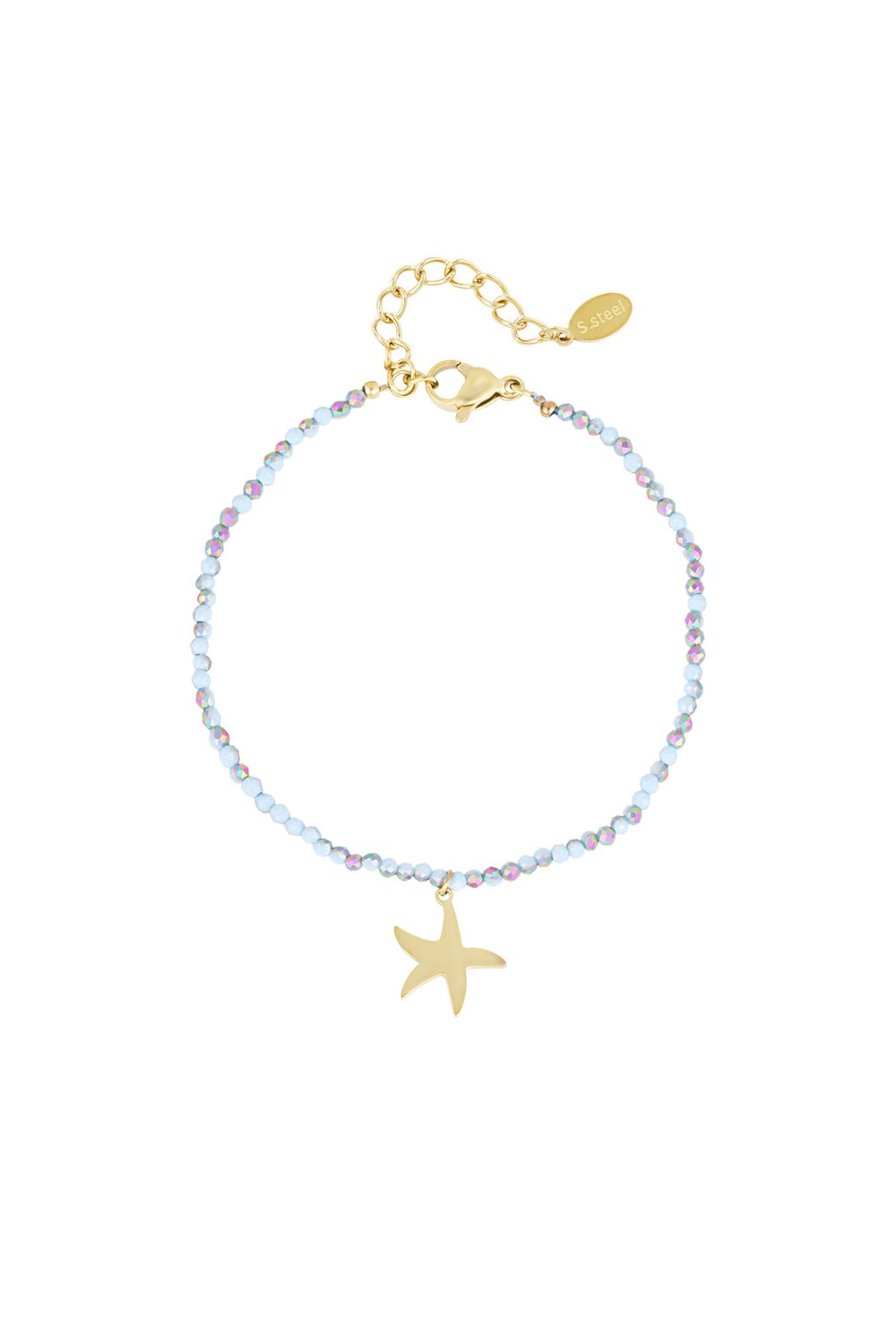 Pulsera estrellas de mar de colores 