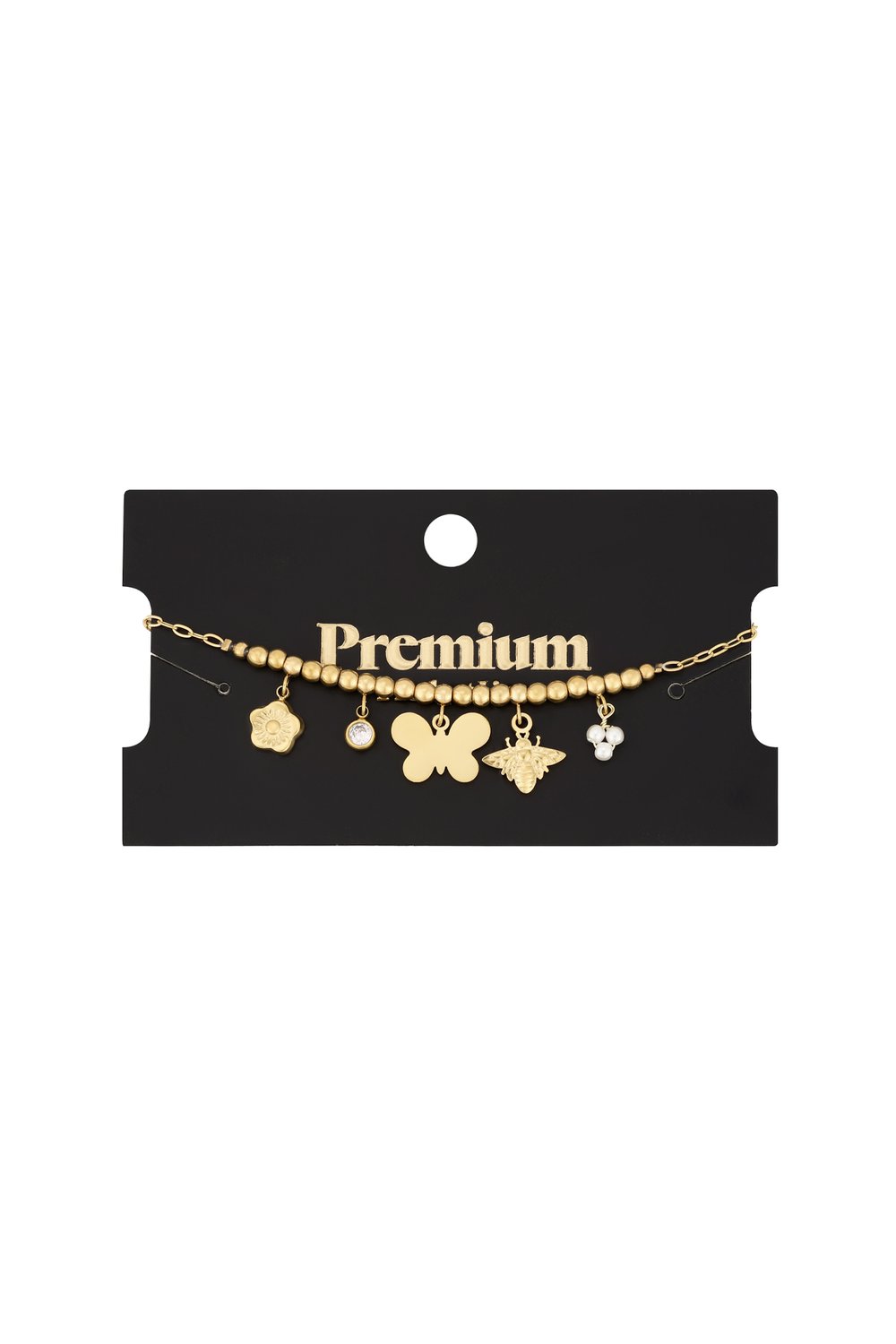 Butterfly Bliss Armband - Goldfarben h5Bild5