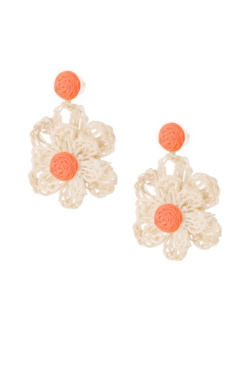 Boucles d'oreilles fleurs 