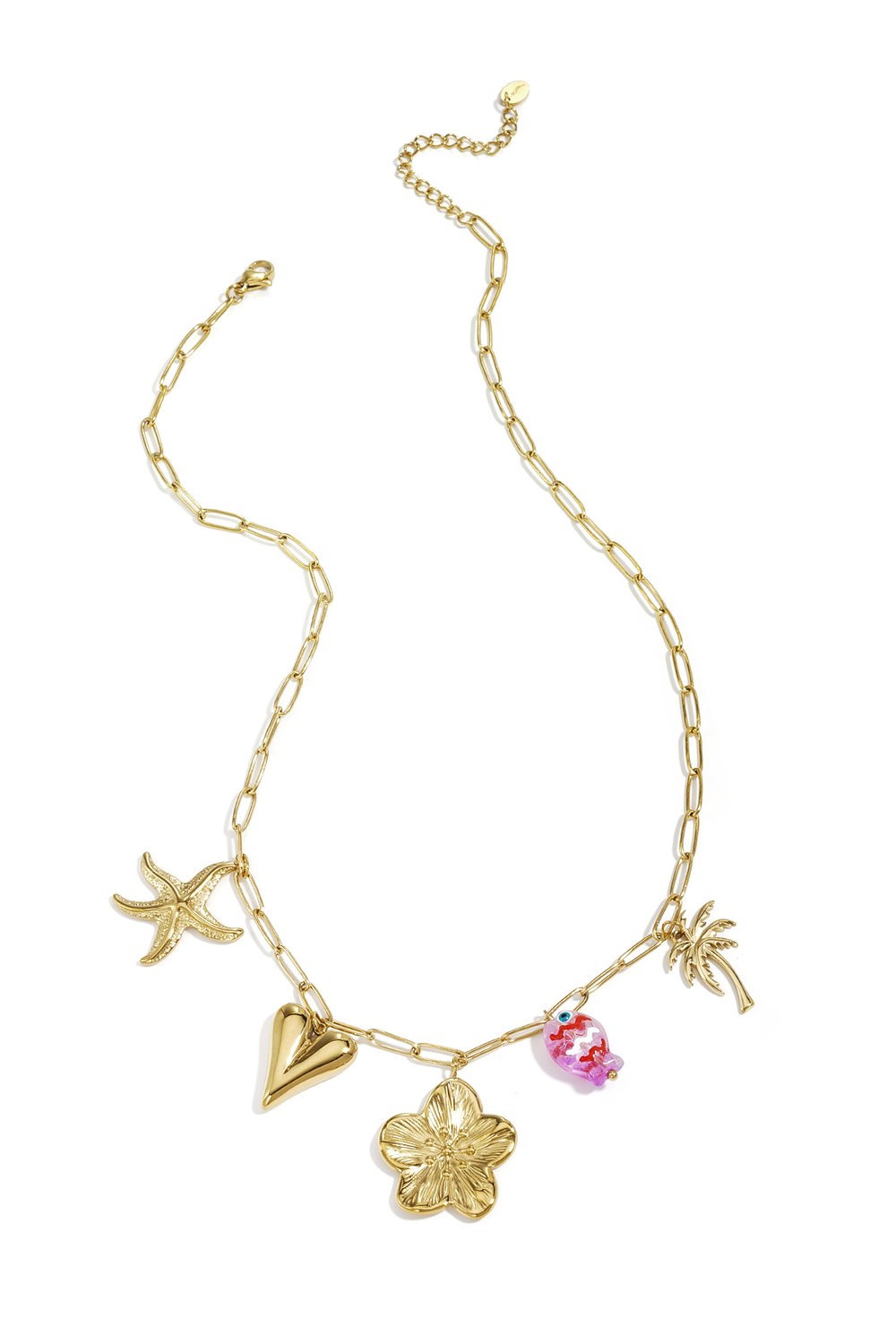 Stainless Steel Pendant necklaces Heart Casual Daily Romantic Series Women's jewelry