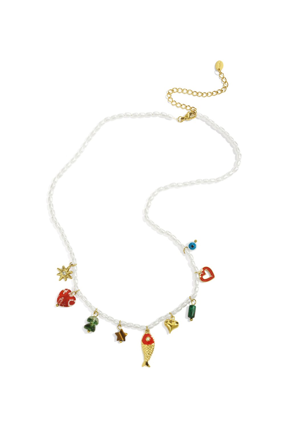 Colliers de perles en acier inoxydable Poisson Décontracté Vacances/Plage Série Romantique Bijoux pour femmes