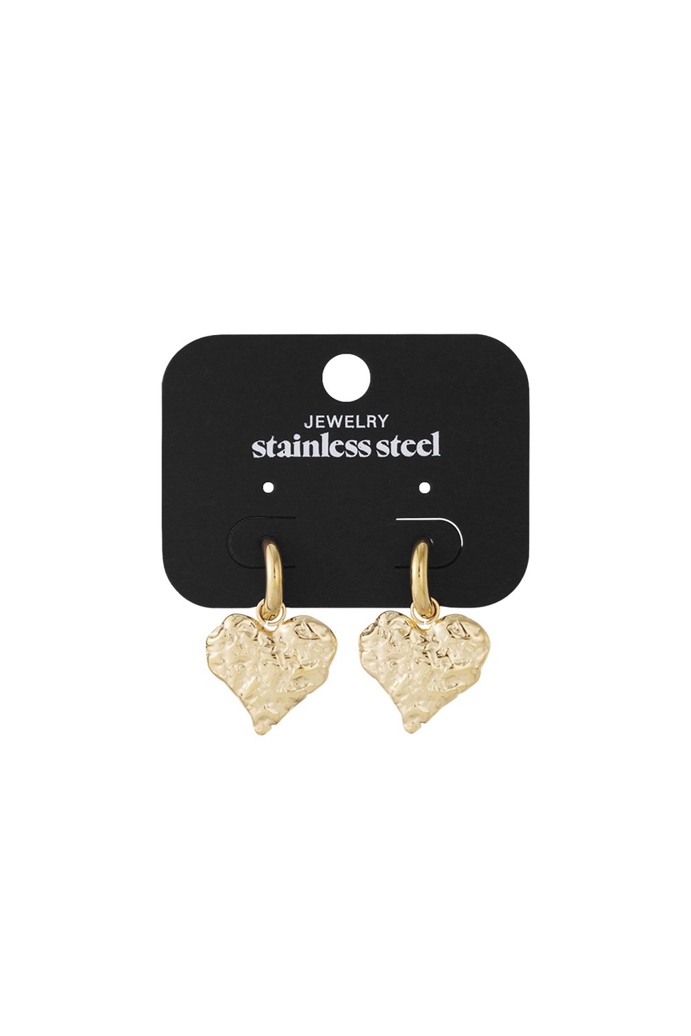 Textured Hearts earrings h5Picture5