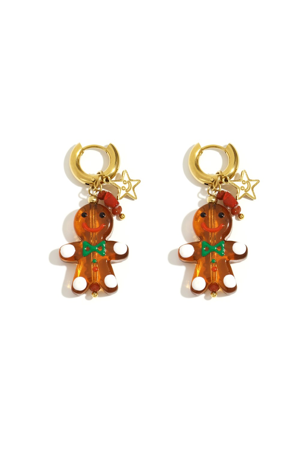 Pendientes colgantes de acero inoxidable con forma de estrella, estilo casual, diario, sencillo, para mujer. 