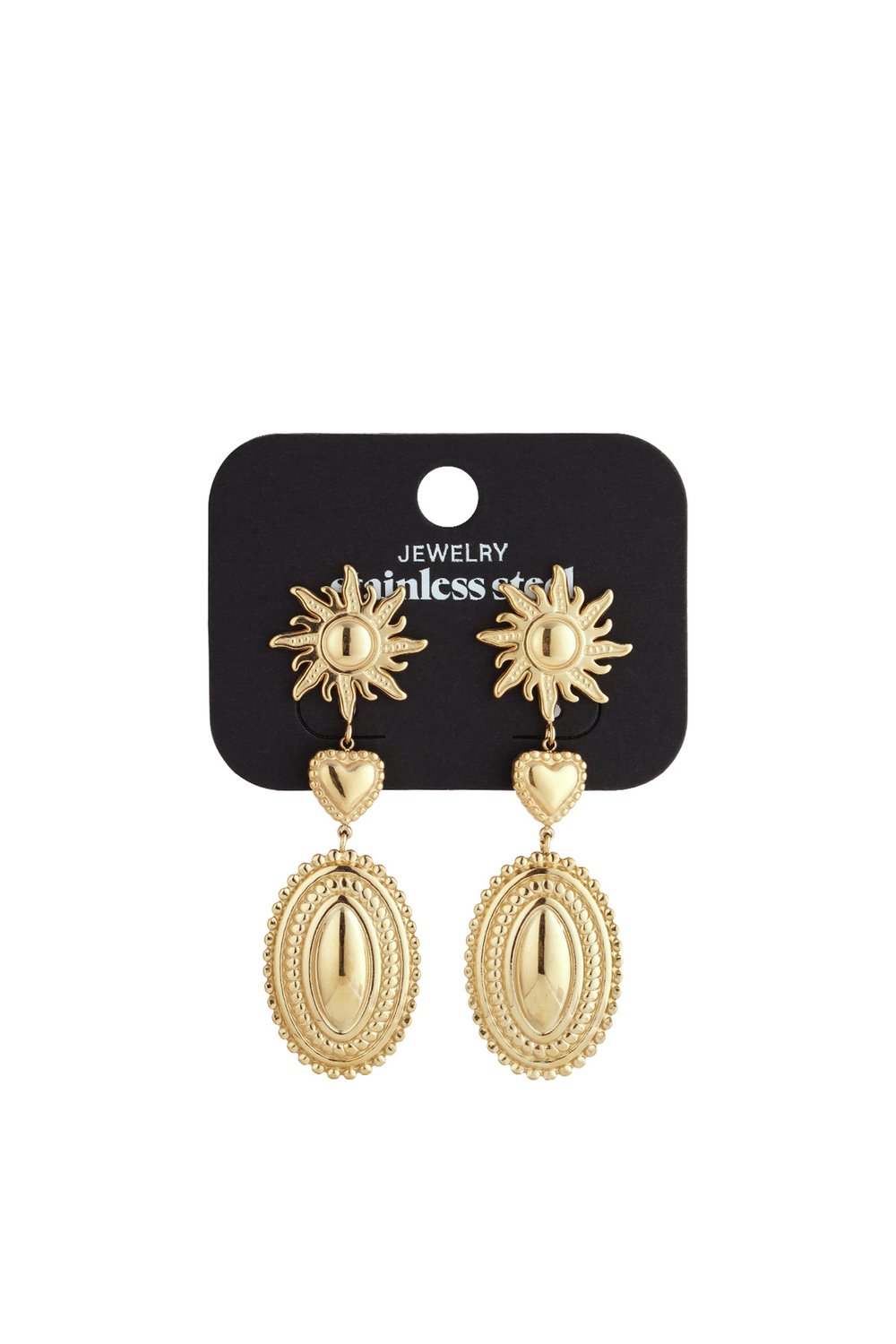 Liebe die Sonne baumelnde Ohrringe h5Bild4