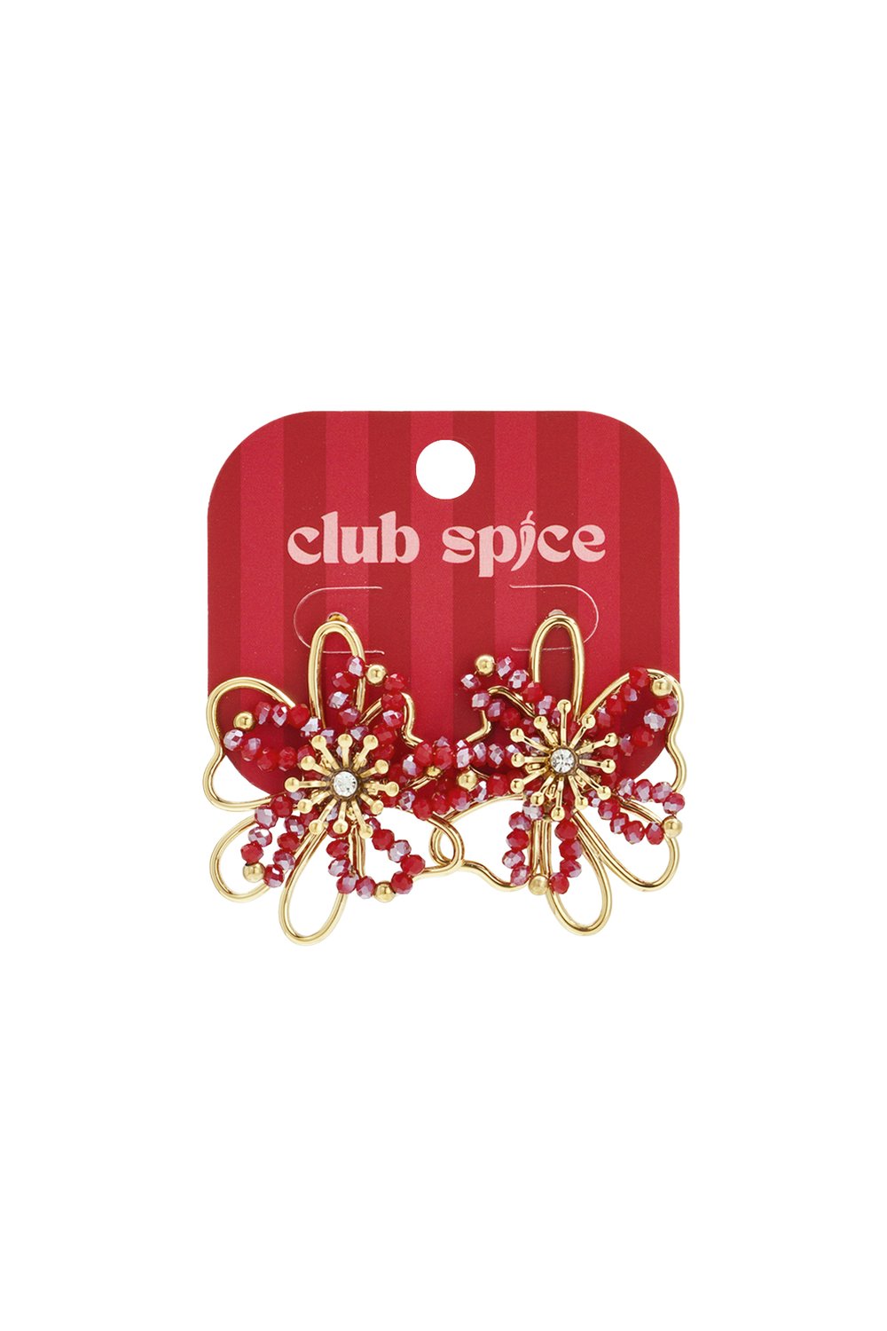 Orecchini a bottone in acciaio inossidabile con fiore, casual, semplici, da donna h5Immagine4